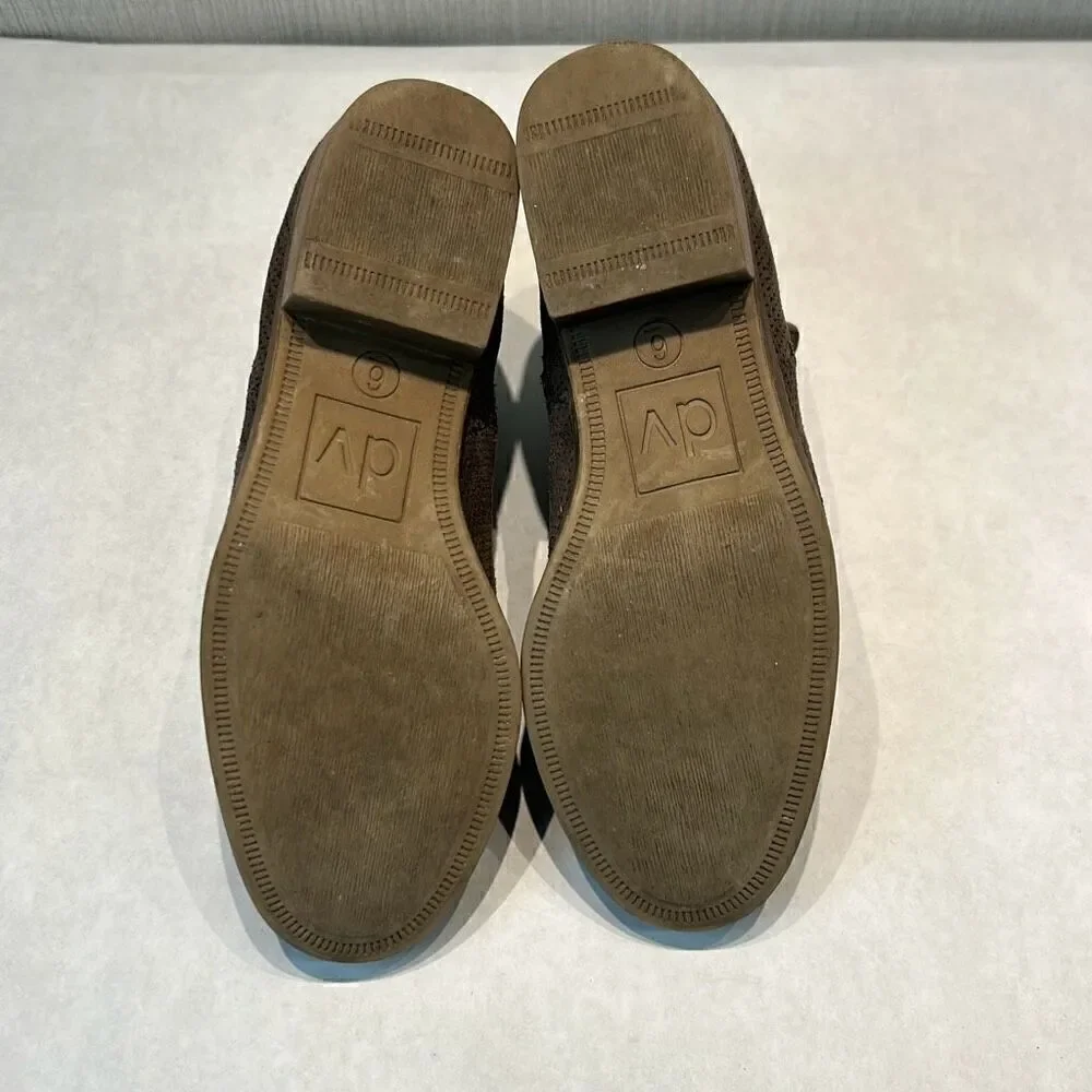 DV Dolce Vita Ankle Chelsea Boots Brown Womens Sz 6